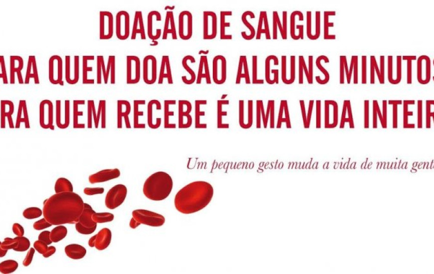 Campanha incentiva funcionários a doarem sangue