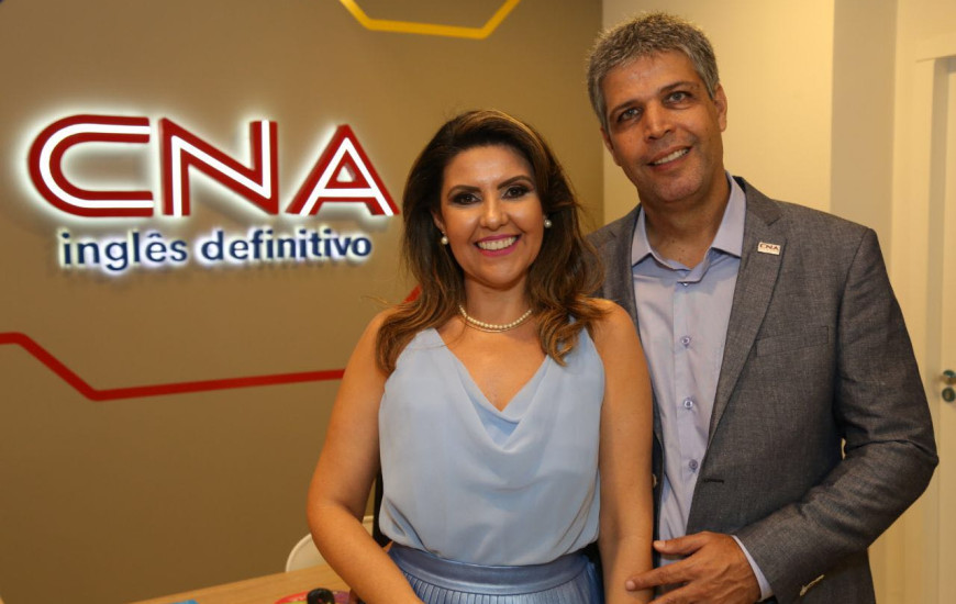 Célio Henrique Lobo e Márcia Lobo empresários do CNA