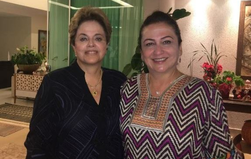 Dilma Rousseff e Kátia Abreu