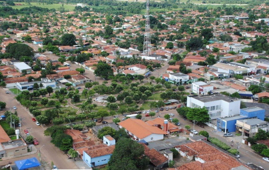 Vista aérea de Colinas do Tocantins