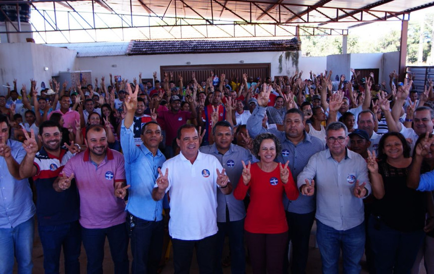 Vicentinho segue angariando apoios nos municípios na reta final