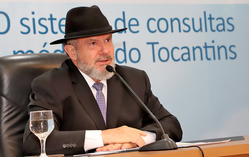 Governador do Tocantins, Mauro Carlesse.
