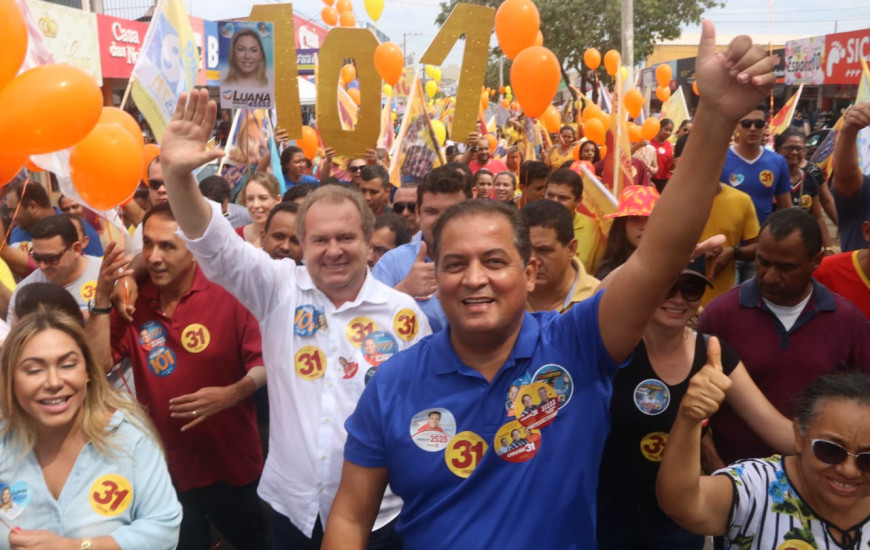 Eduardo Gomes tem último compromisso de campanha na Capital 