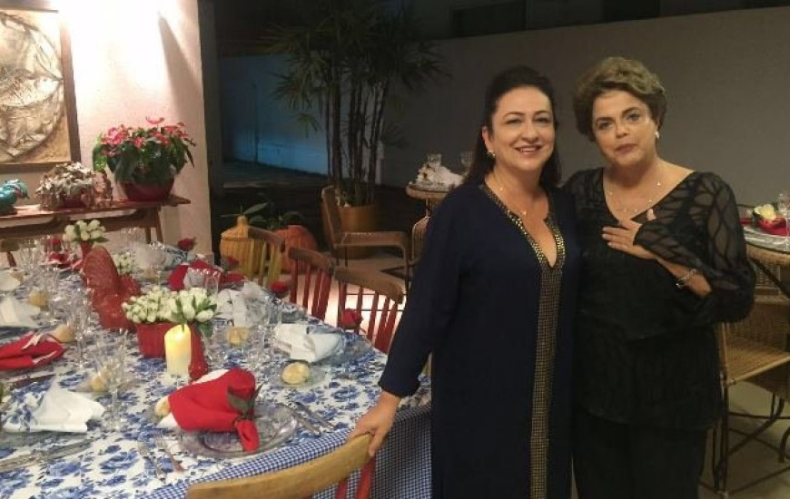 Dilma e Kátia se reúnem em jantar nesta terça