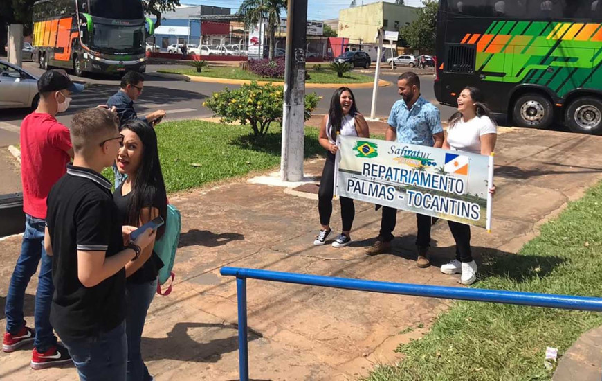 A previsão é que os demais alunos retornem nos próximos dias.