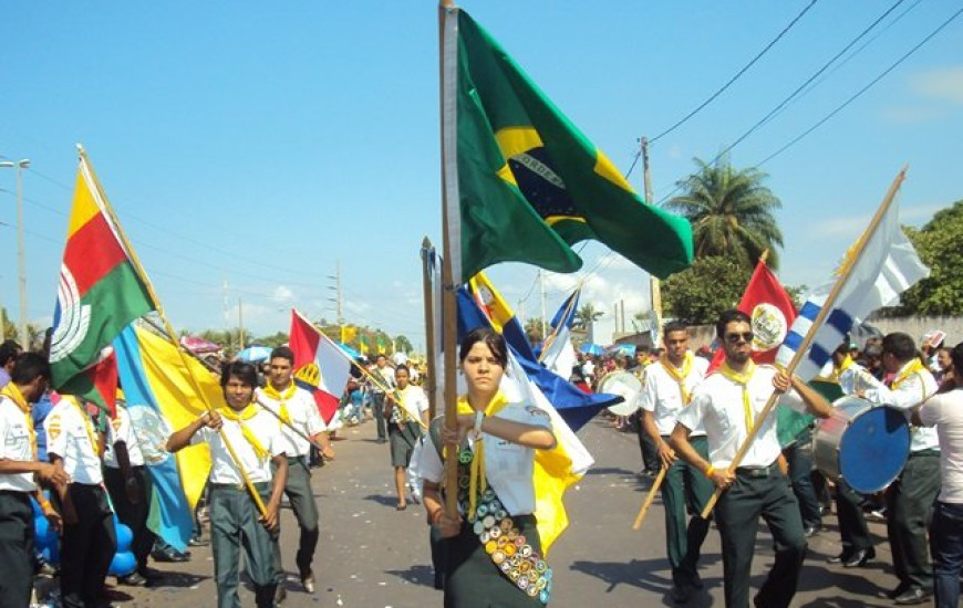 Desfile cívico de 7 de setembro em Araguaína