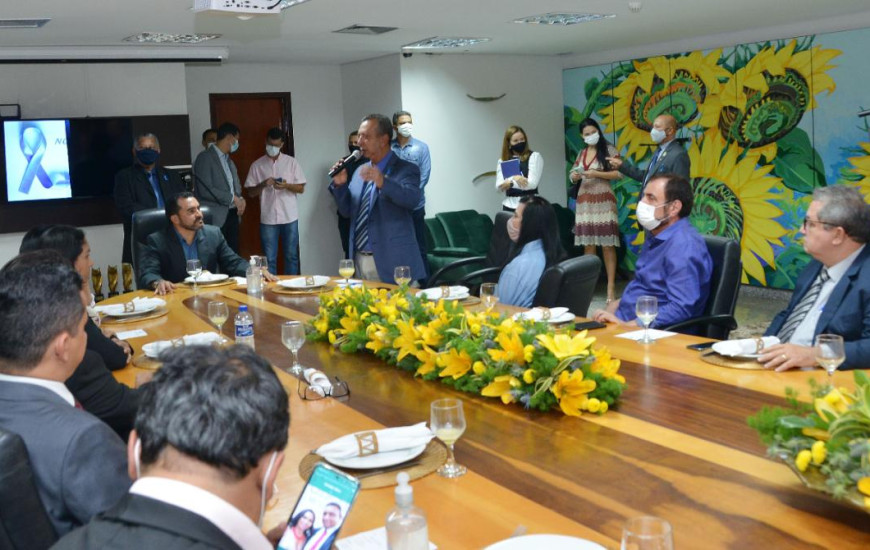 A reunião aconteceu na tarde dessa quarta-feira, 10.