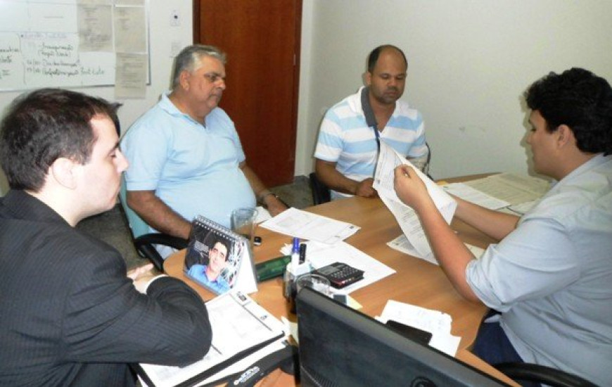 Iratã recebeu representantes em seu gabinete