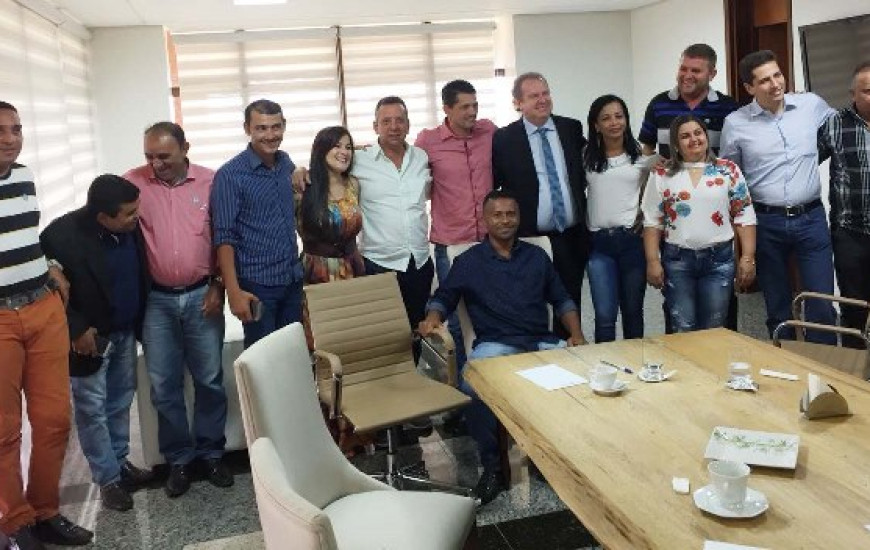 Toinho Andrade participou da reunião de apoio