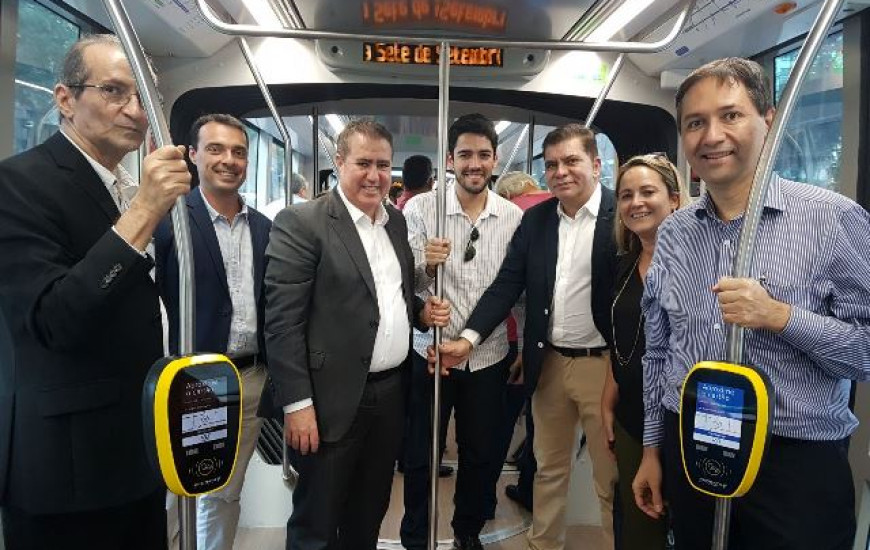 Prefeito no Rio fala sobre modernização do transporte público