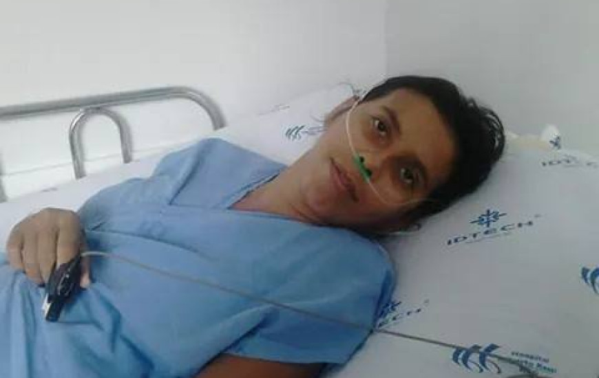 Com doença grave, Leda faz tratamento em Goiânia
