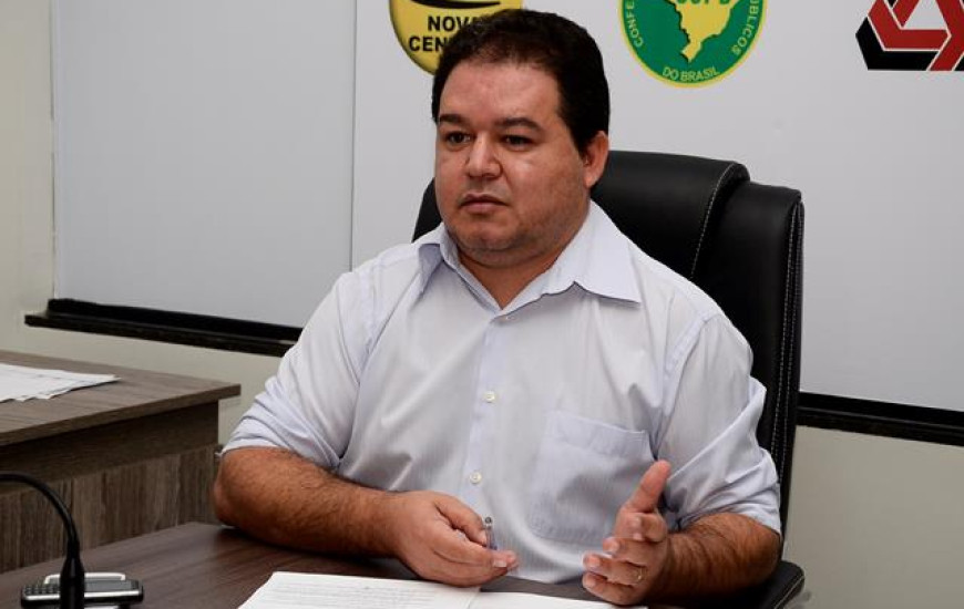 Cleiton Pinheiro, presidente do Sisepe