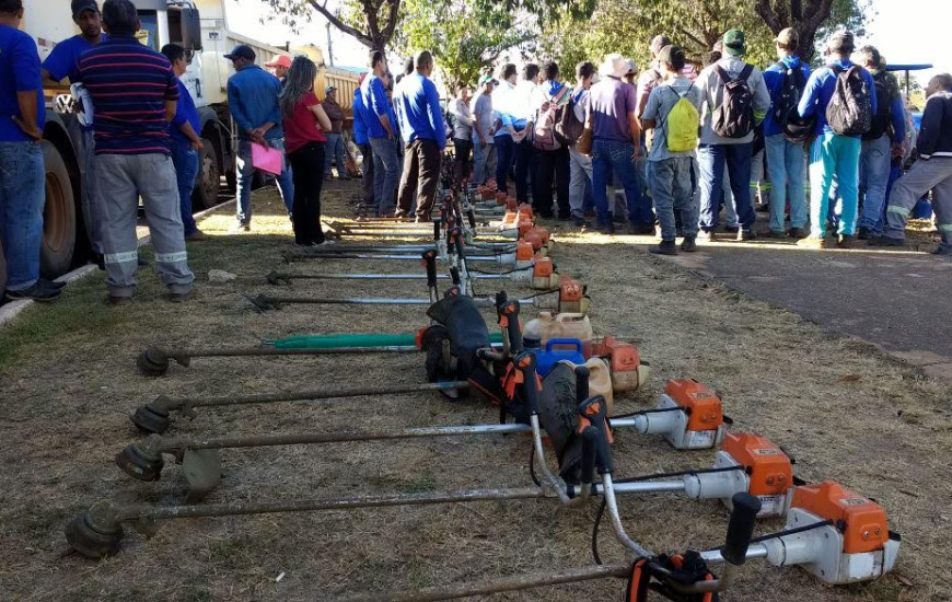 Cerca de 160 trabalhadores atuam no mutirão