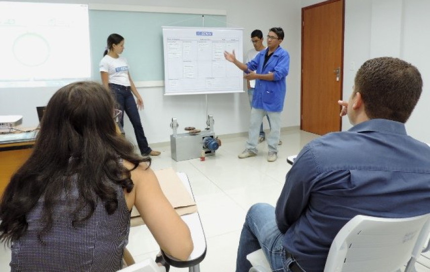 Apresentação de alunos em Araguaína