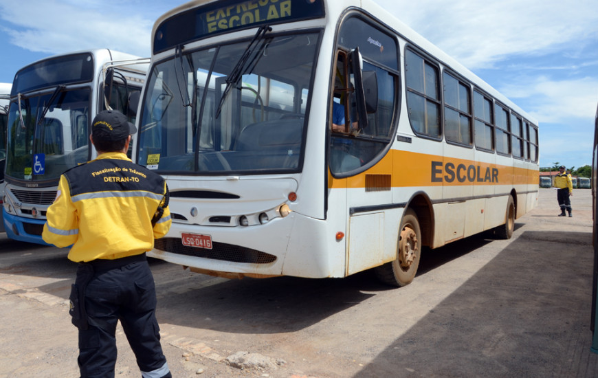 Vistorias são realizadas por fiscais do Detran