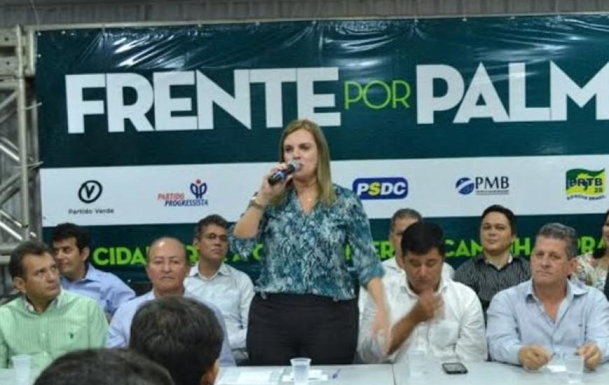 Cláudia Lelis inaugura segundo comitê de campanha