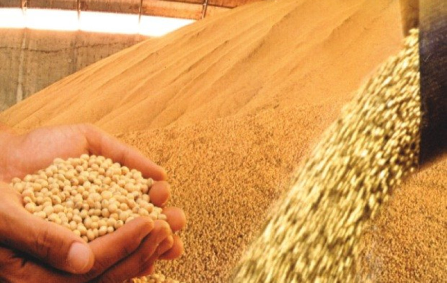 Aumento foi impulsionado pela exportação de soja