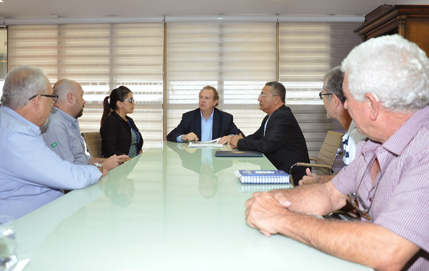 Governador Mauro Carlesse recebeu executivos do grupo União Casings