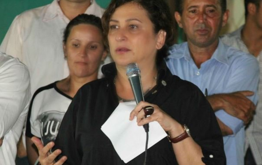 Senadora Kátia Abreu no Bico