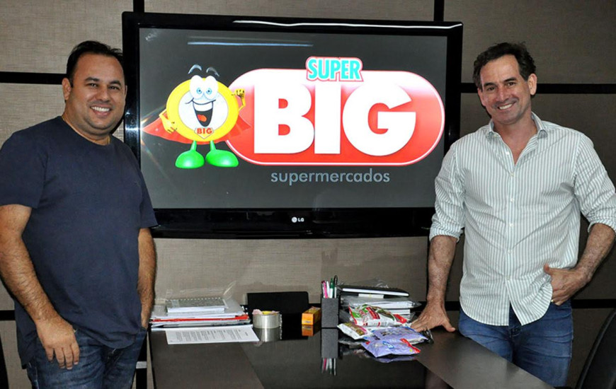 Cristiano de Mello e Claudiomar Otoni, proprietários do Big 