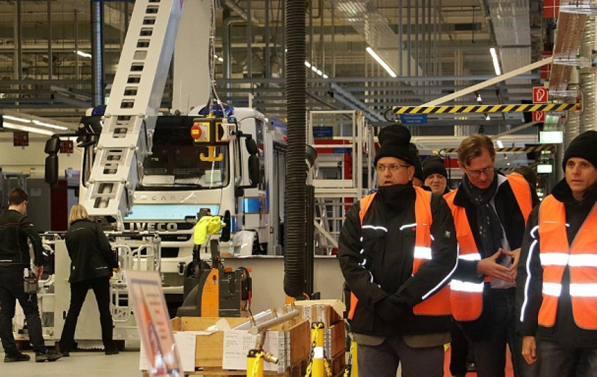 Governador visita fábrica na Alemanha