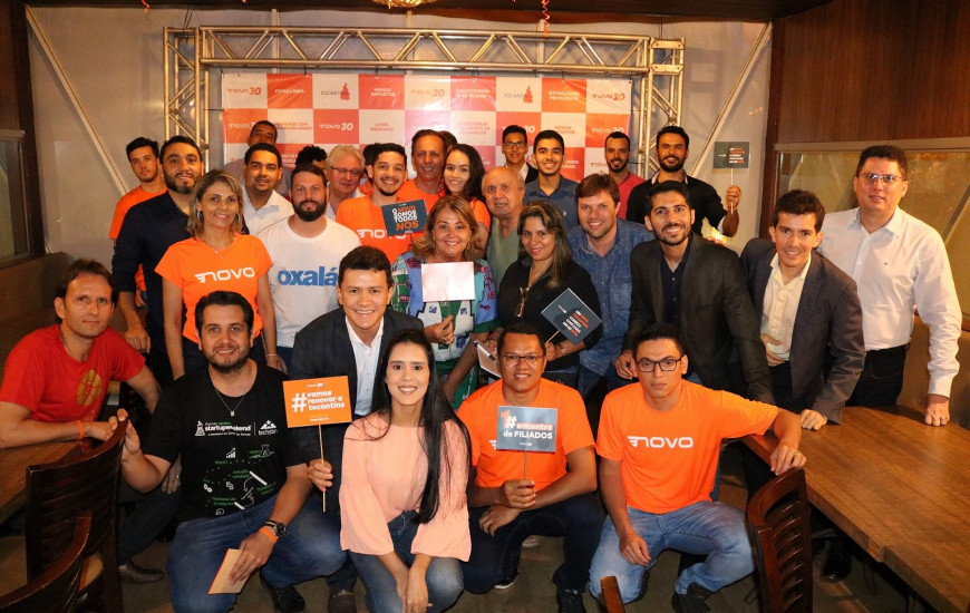 Integrantes do Partido NOVO promovem primeiro encontro em Palmas
