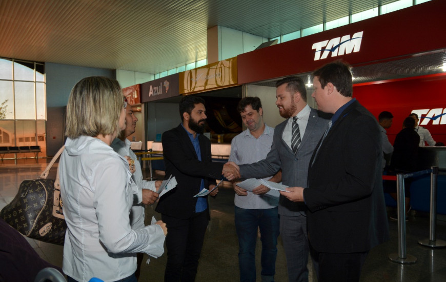 Ação foi realizada no Aeroporto de Palmas