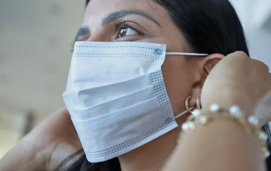 Uso de máscara é essencial para evitar a transmissão da Covid-19 e da influenza