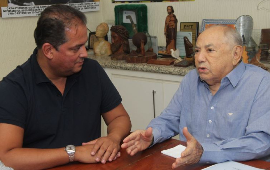 Eduardo Gomes e Siqueira Campos acertaram substituição de candidaturas 