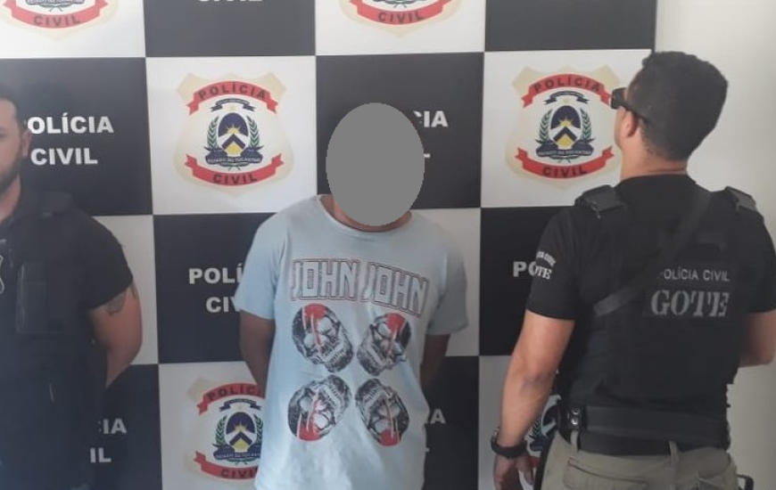 Homem é preso em Palmas suspeito de chefiar quadrilha