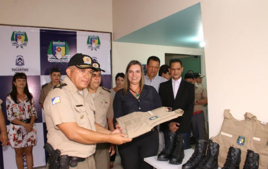 Vice-governadora também entrega equipamentos