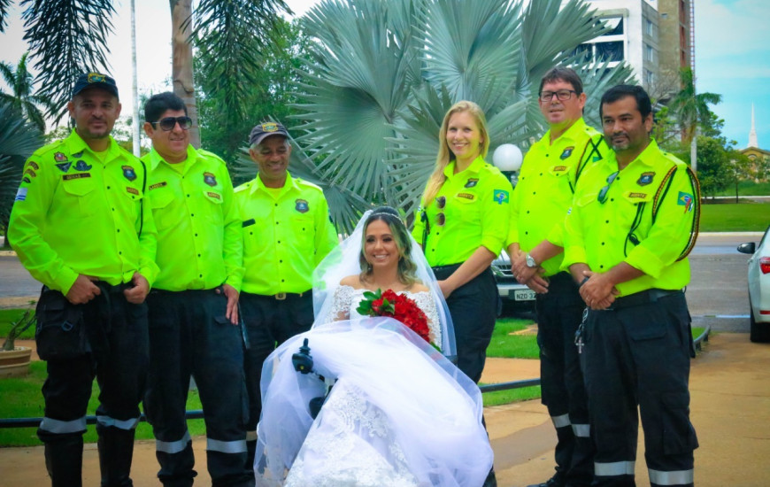 Nádia Guerra se casou no último domingo, em Palmas
