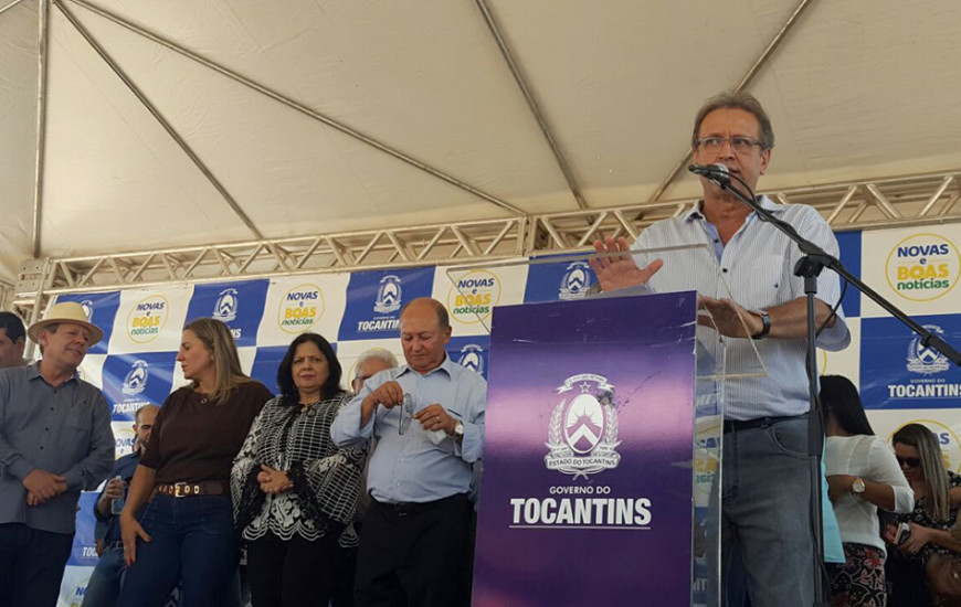 Governador entrega obras no valor de R$9,8 milhões a Araguaína
