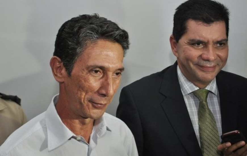 Prefeito Raul Filho e o eleito Carlos Amastha