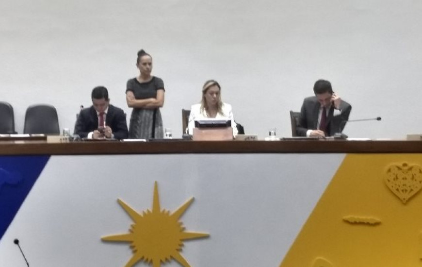 Luana preside sessão na Assembleia próxima ao recesso para zerar pautas 