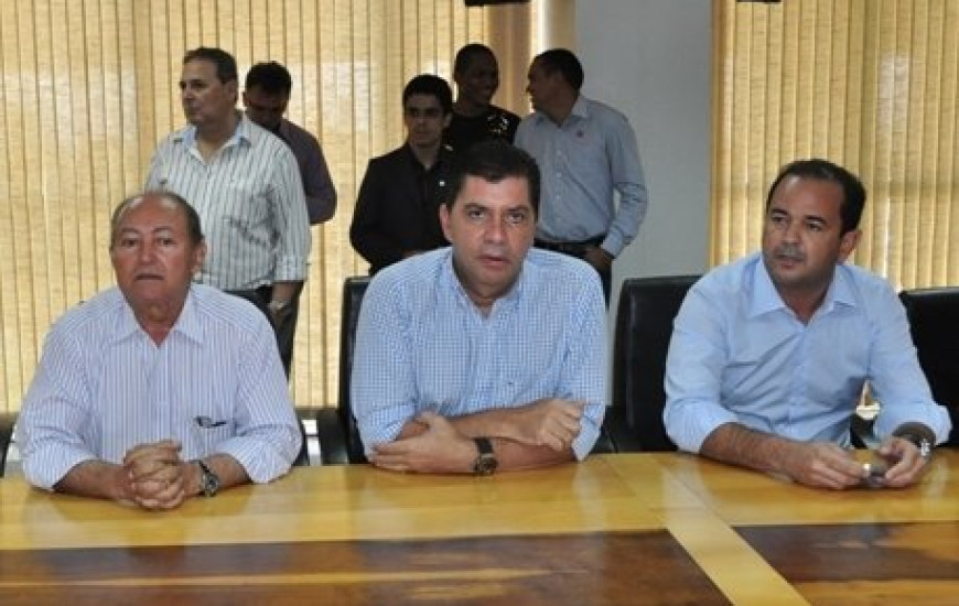 Líderes do PP em reunião em Brasília