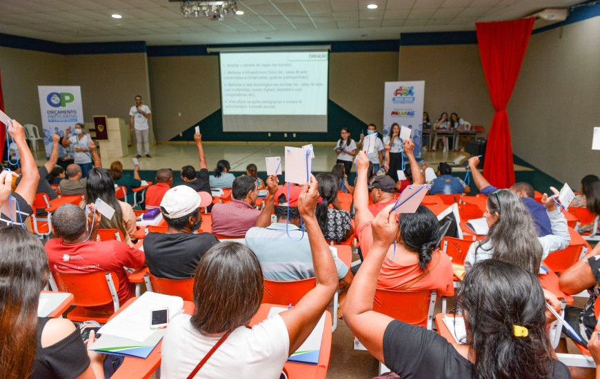 A prefeitura já realizou duas audiências na região sul de Palmas 
