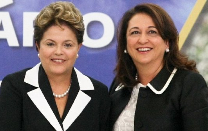 Dilma Rousseff e Kátia Abreu