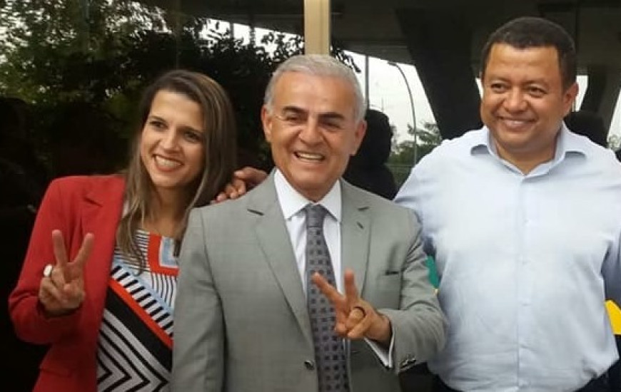Germana Pires, Paulo Mourão e Márlon Reis