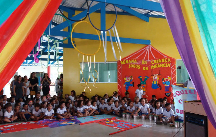 Abertura aconteceu no CMEI Pequenos Brilhantes, da Arno 43