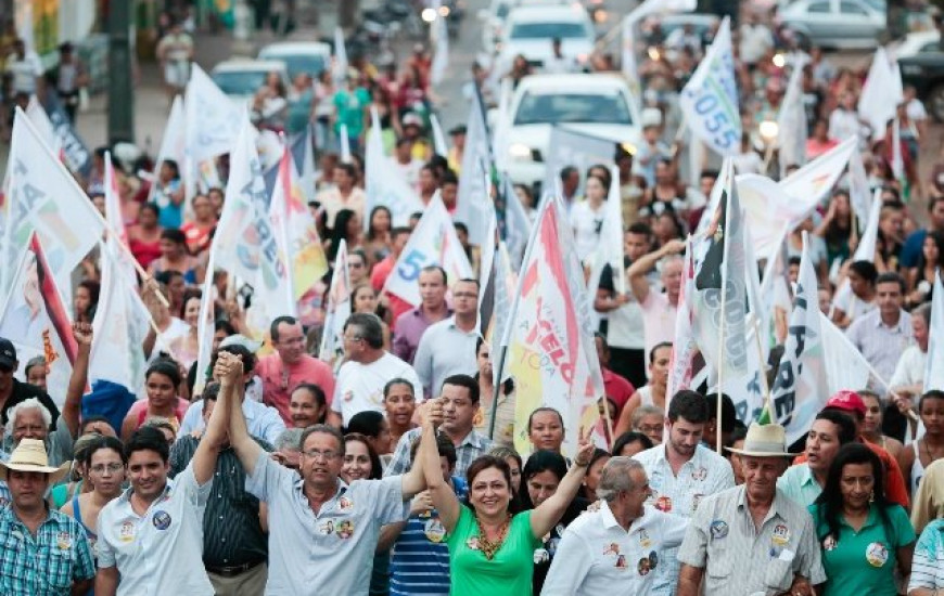 Caravana da vitória em Guaraí