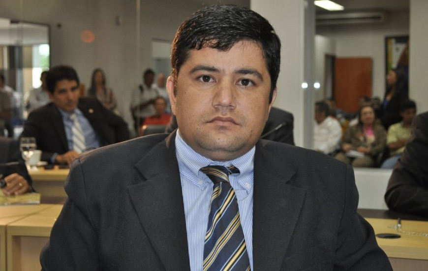 Vereador Rogério Freitas, vítima de acidente