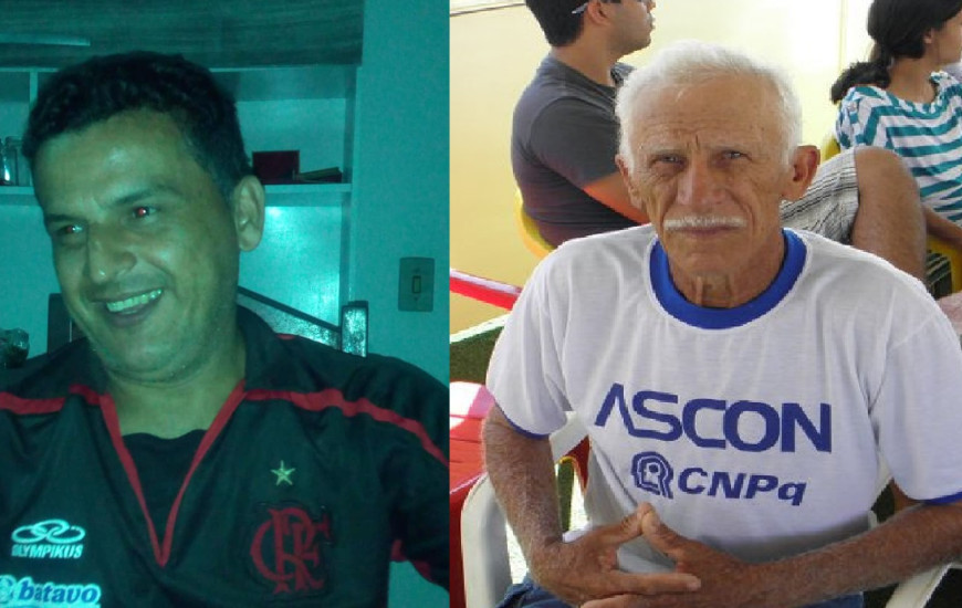 Luiz Gonzaga Coelho dos Reis, 84 anos, e Luiz Gonzaga Filho, 44 anos