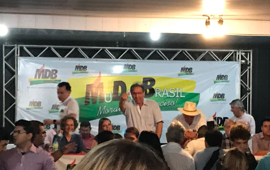 Governador Marcelo Miranda é candidato à reeleição 