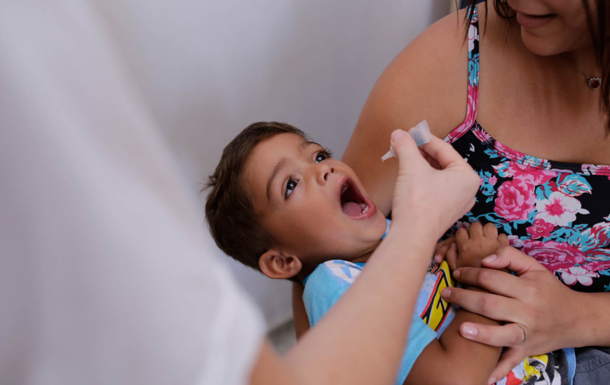 Vacina abrange crianças de até 4 anos, 11 meses e 29 dias