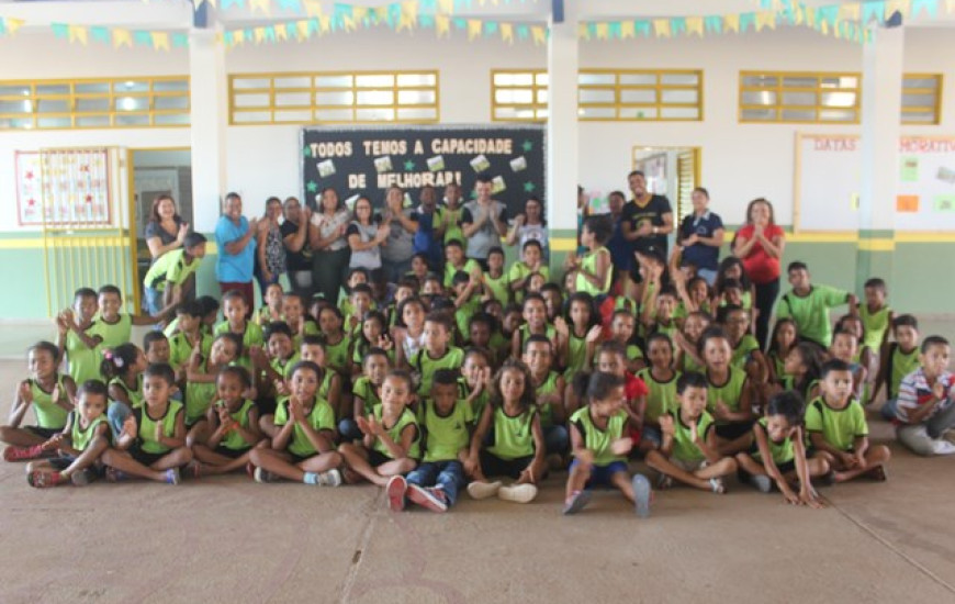 Alunos da Escola Santa Luzia são destaque