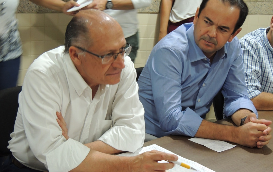 Geraldo Alckmin e Roberto Pires em Gurupi