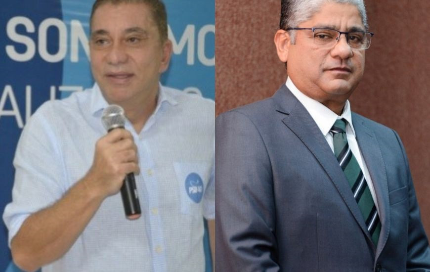 Ex-prefeito Carlos Amastha/ Secretário de Infraestrutura Antônio Trabulsi