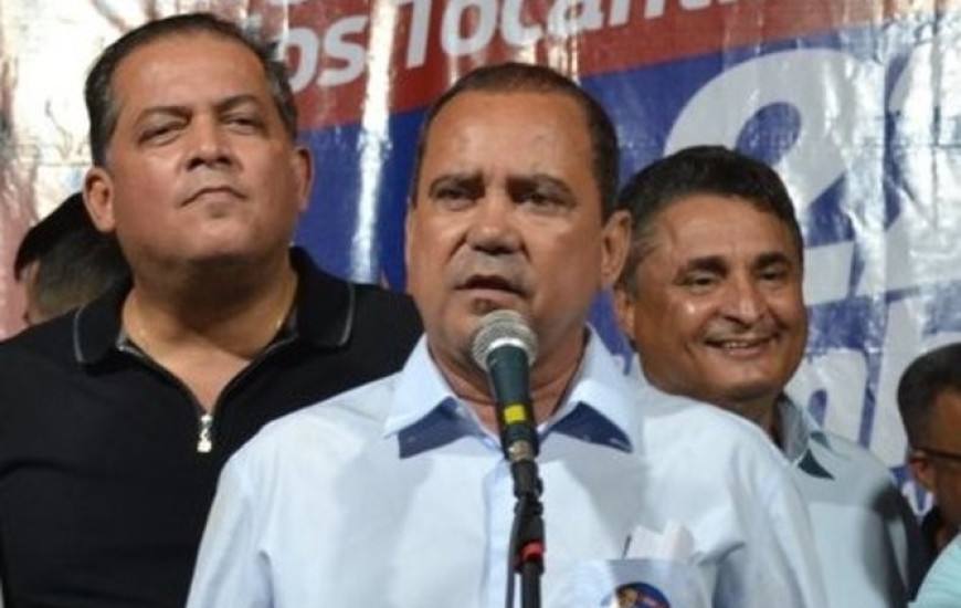 Candidato ao governo do Tocantins, Vicentinho Alves