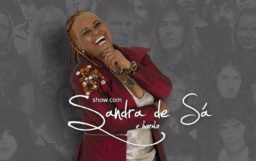 Sandra de Sá fará o show intitulado “Baculêju da de Sá”